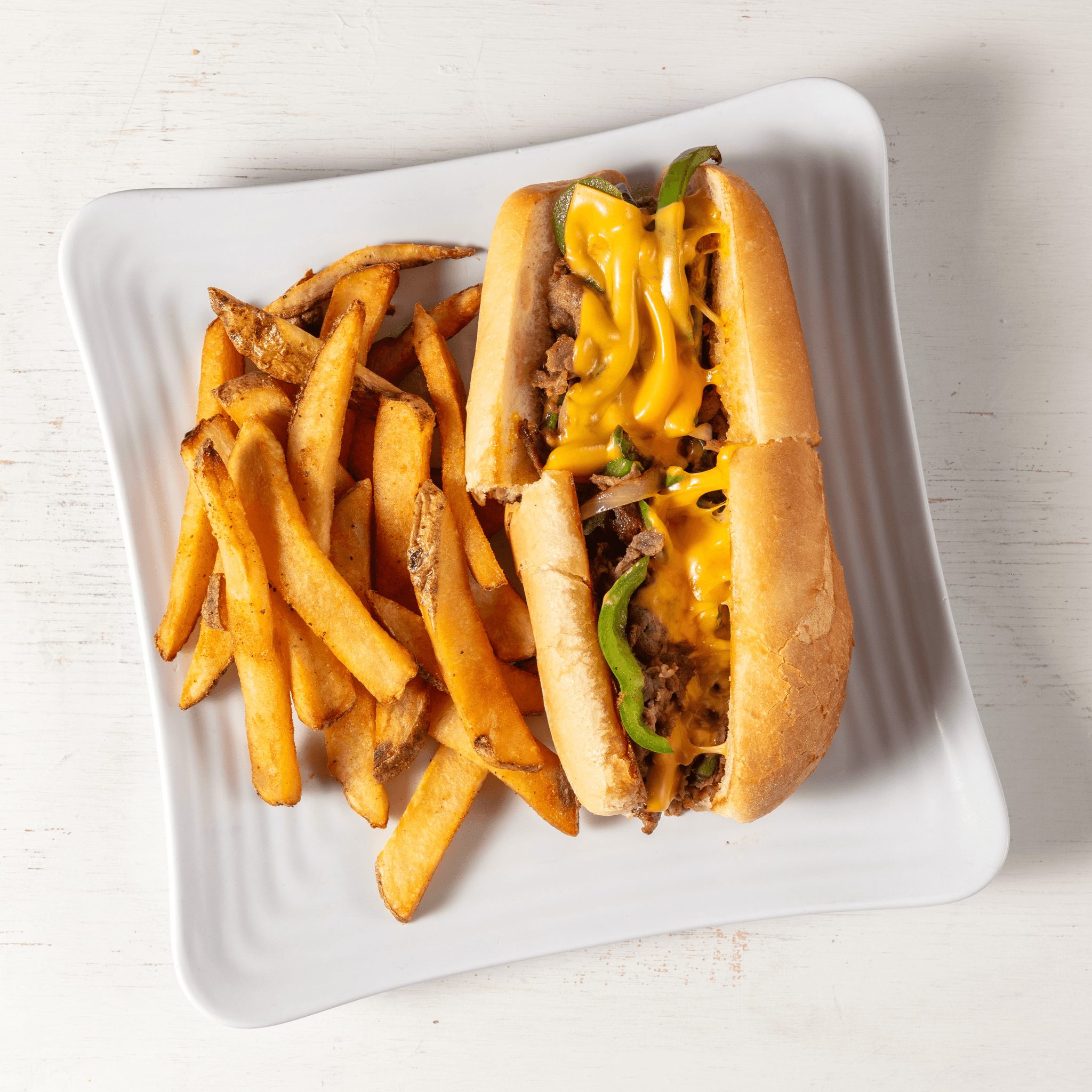 Cheesesteak Sandwich.